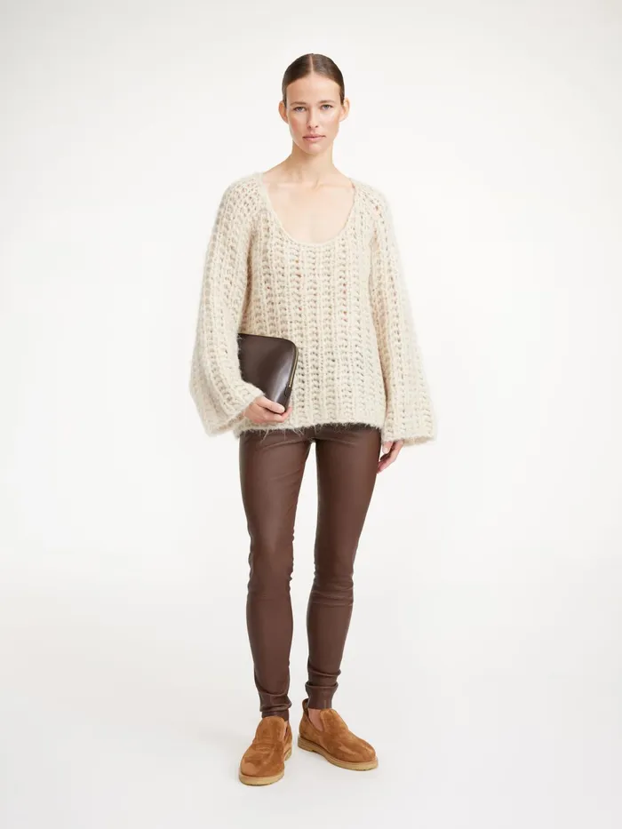 By Malene Birger Trousers Women Elenasoo Leggings Chestnut