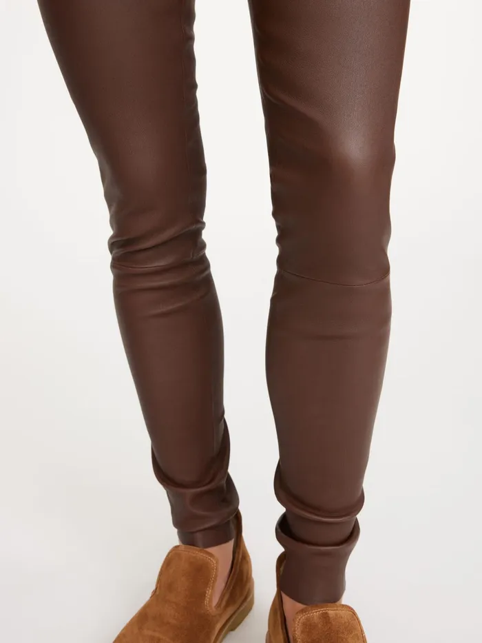 By Malene Birger Trousers Women Elenasoo Leggings Chestnut