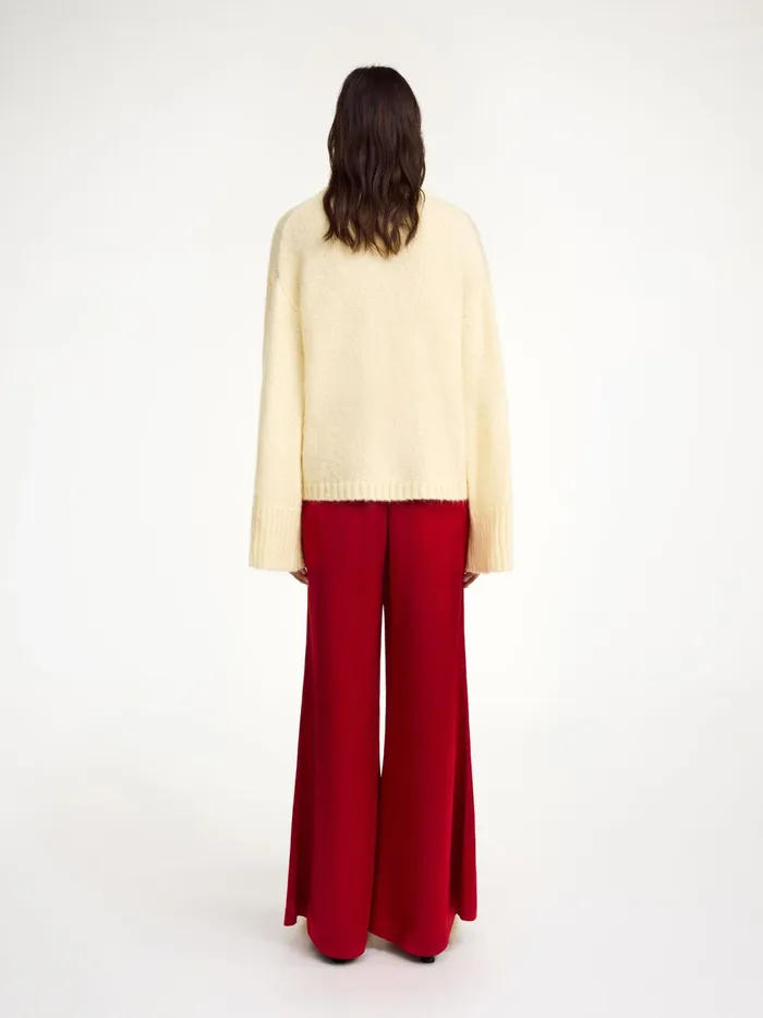 By Malene Birger Trousers Women Lucee Flared Trousers Dark Chilli