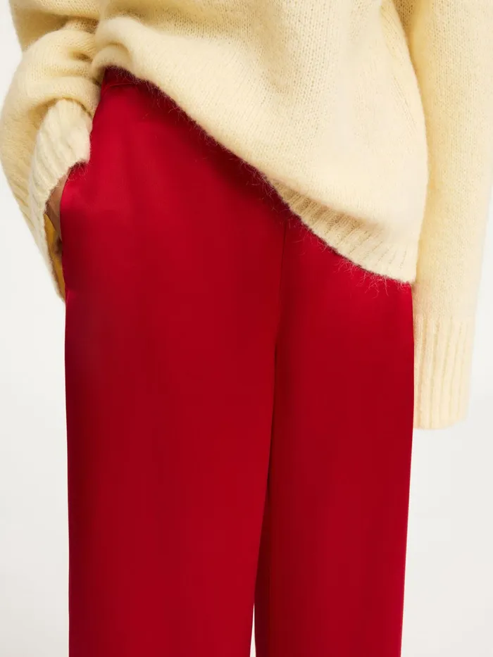 By Malene Birger Trousers Women Lucee Flared Trousers Dark Chilli
