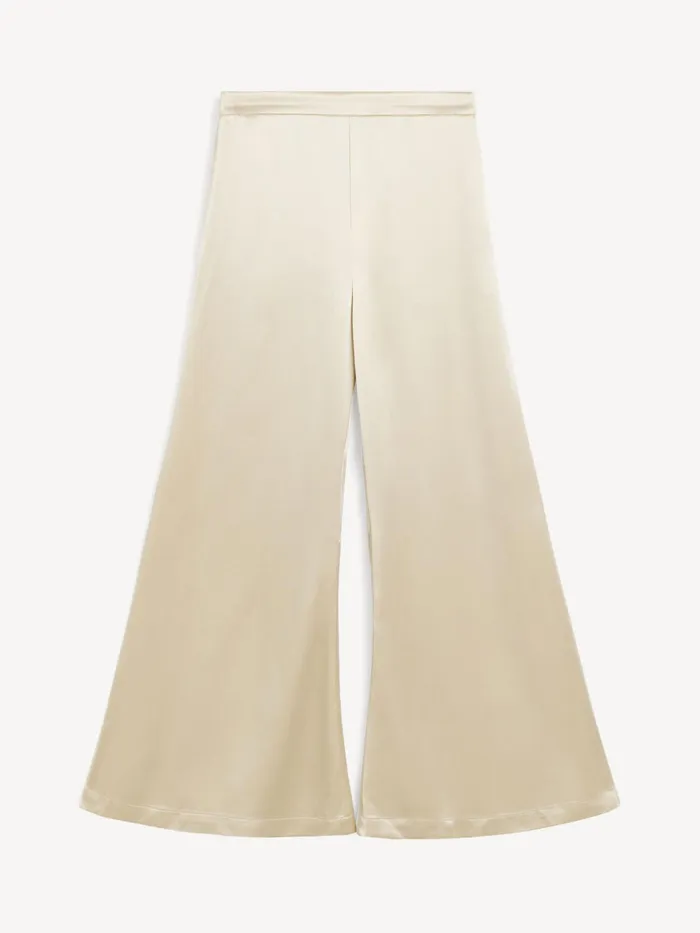 By Malene Birger Trousers Women Lucee Flared Trousers Oyster Gray