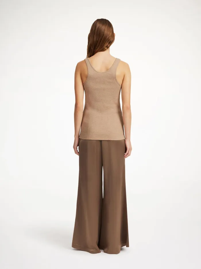 By Malene Birger Trousers Women Lucee Flared Trousers Shitake