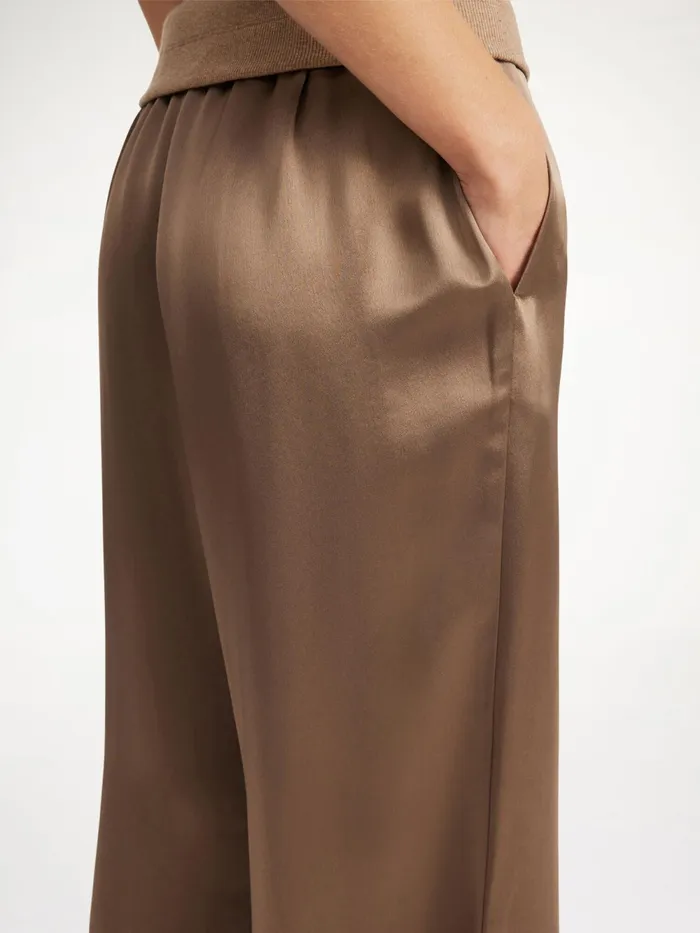By Malene Birger Trousers Women Lucee Flared Trousers Shitake