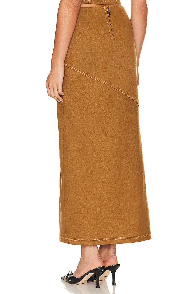 Cal Skirt Khaki Women Lovers and Friends Skirts