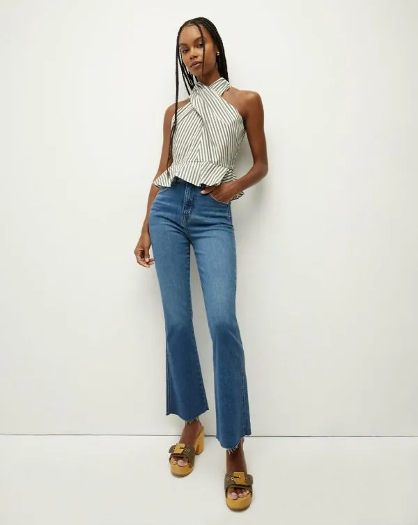 Carson Raw Hem KickFlare Jean Serendipity Women Veronica Beard Jeans
