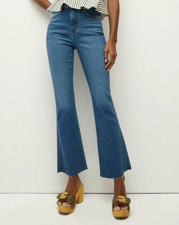Carson Raw Hem KickFlare Jean Serendipity Women Veronica Beard Jeans Carson Raw Hem KickFlare Jean Serendipity Women Veronica Beard Jeans