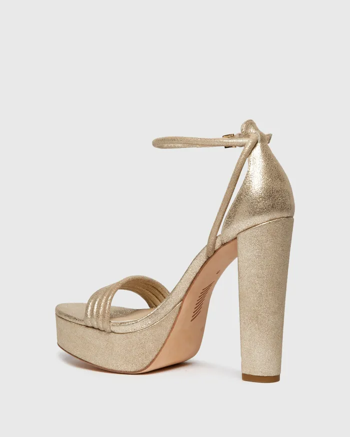 Cat Platform Sandal 8211 Light Gold Sandals PAIGE Women Cat Platform Sandal 8211 Light Gold Sandals PAIGE Women