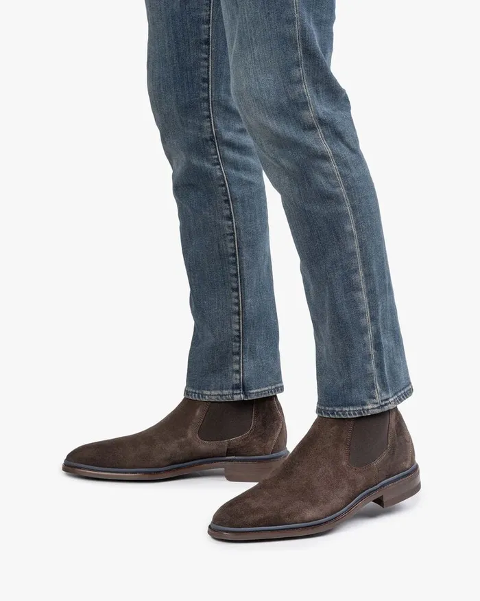 Chelsea Boots Men Floris Van Bommel Bumpi 0502 Suede