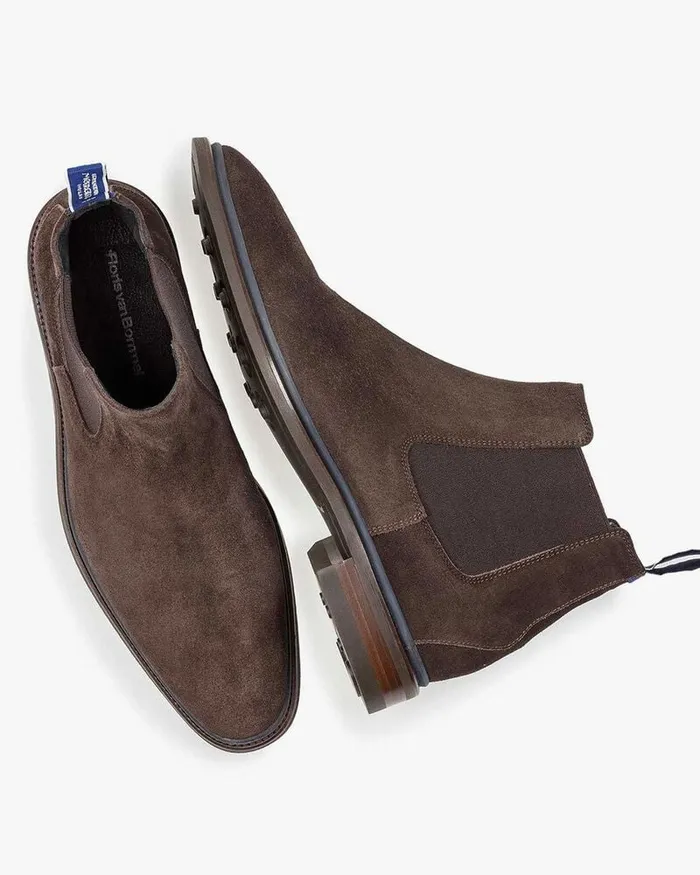 Chelsea Boots Men Floris Van Bommel Bumpi 0502 Suede
