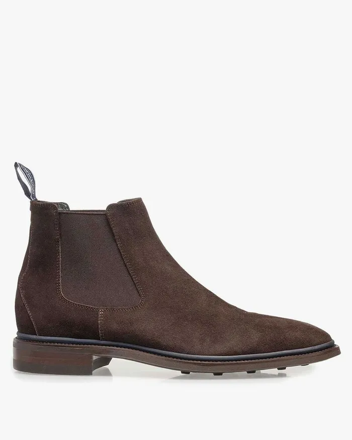 Chelsea Boots Men Floris Van Bommel Bumpi 0502 Suede