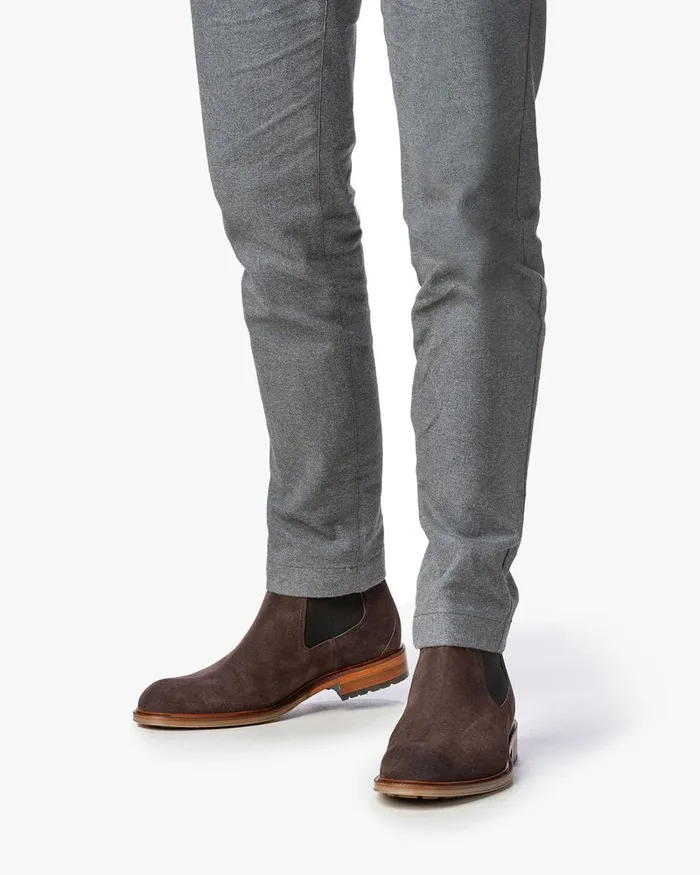 Chelsea Boots Men Floris Van Bommel De Normer 0204 Suede