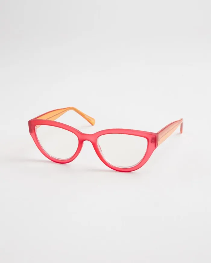 Chico039s Eyewear Orange Cateye Readers Orange 8211 Shoes and Accessories
