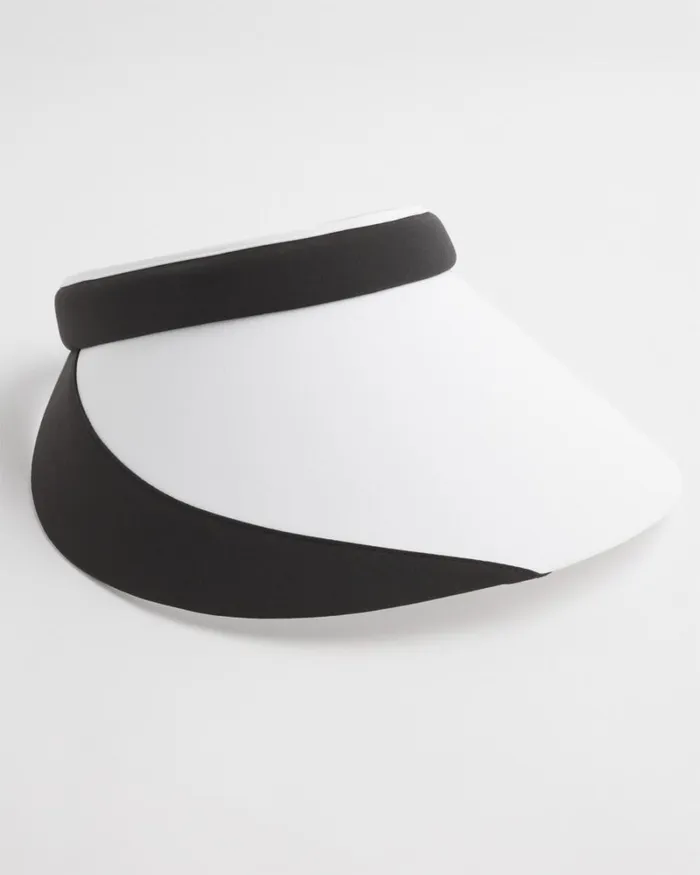 Chico039s Hats Neema Sun Visor Black 8211 Shoes and Accessories