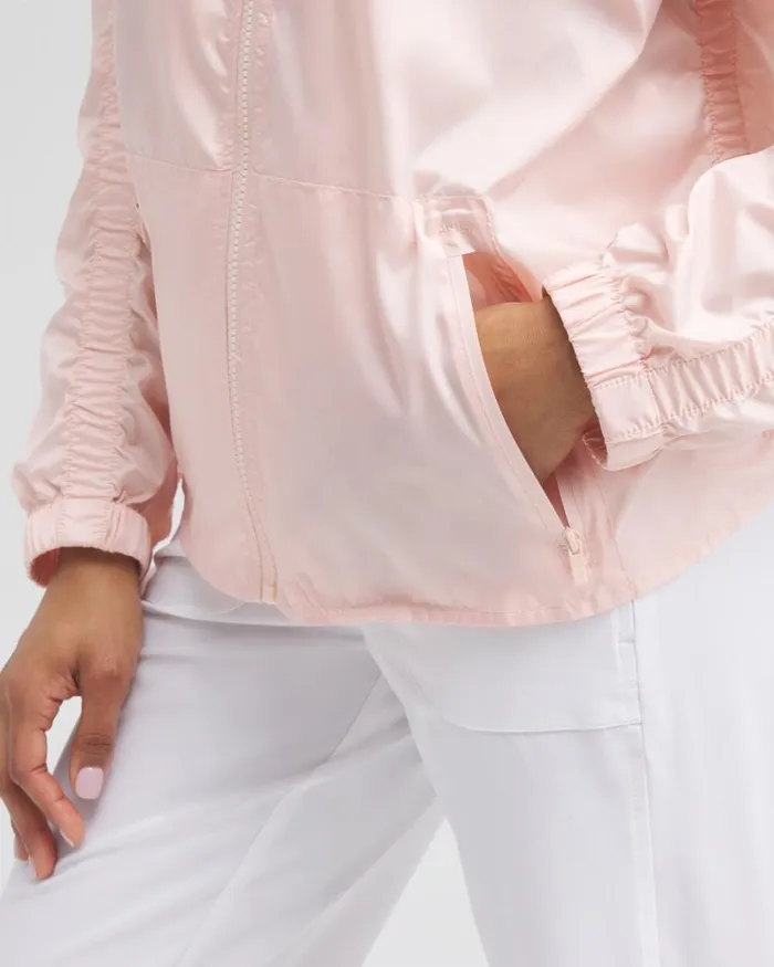 Chico039s Jackets and Coats Zenergyu00AE Shirred Sleeve Jacket Porcelain Rose 8211 Clothing Chico039s Jackets and Coats Zenergyu00AE Shirred Sleeve Jacket Porcelain Rose 8211 Clothing