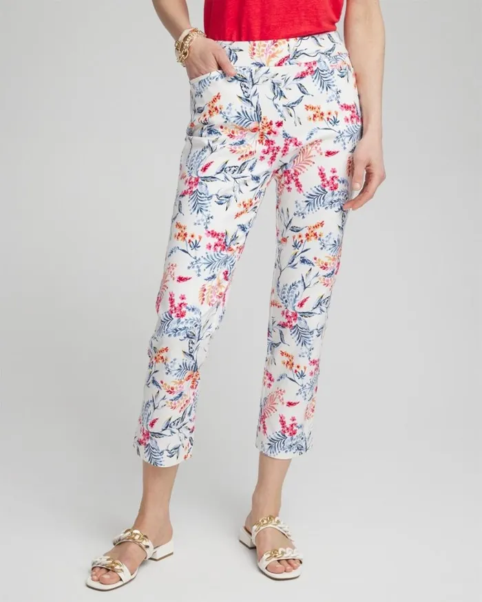 Chico039s Pants Brigitte Sea Life Slim Cropped Pants Alabaster 8211 Clothing Chico039s Pants Brigitte Sea Life Slim Cropped Pants Alabaster 8211 Clothing
