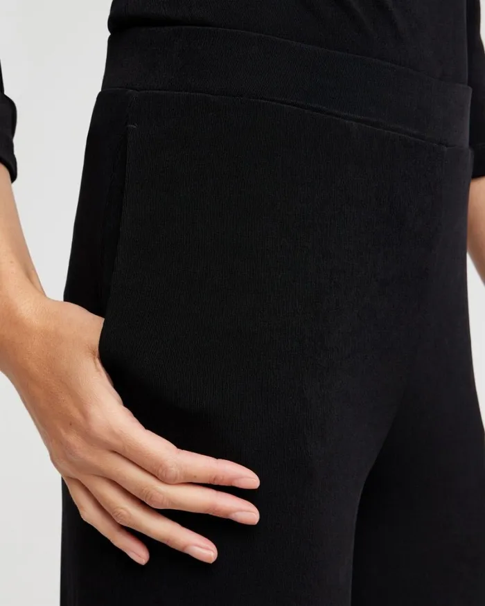 Chico039s Pants Travelers Culottes Travelers Black 8211 Clothing