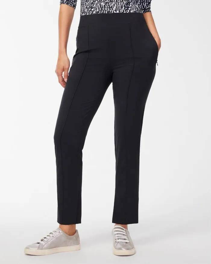 Chico039s Pants Zenergy UPF Neema Ankle Trousers Black 8211 Clothing