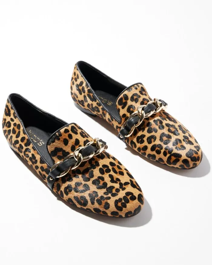 Chico039s Shoes Animal Print Loafers Leopard 8211 Shoes and Accessories