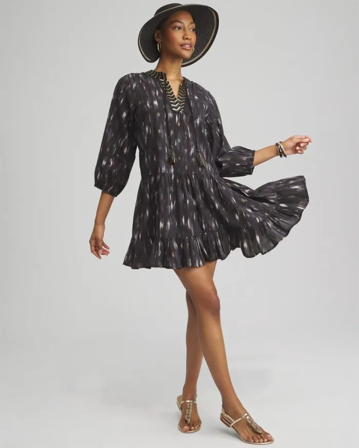 Chico039s Swim Miraclesuit Bronze Reign Coverup Dress Blackmulti 8211 Clothing Chico039s Swim Miraclesuit Bronze Reign Coverup Dress Blackmulti 8211 Clothing