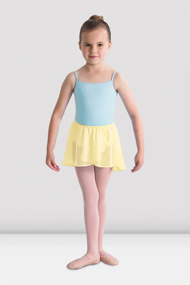 Children Skirts and Tutus Bloch Girls Barre Stretch Waist Ballet Skirt Sunshine