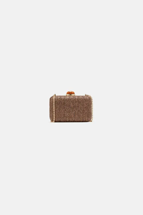 Clutch and Pochette Illasi Illasi BlueGold Luisa Spagnoli Women