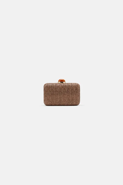 Clutch and Pochette Illasi Illasi BlueGold Luisa Spagnoli Women Clutch and Pochette Illasi Illasi BlueGold Luisa Spagnoli Women