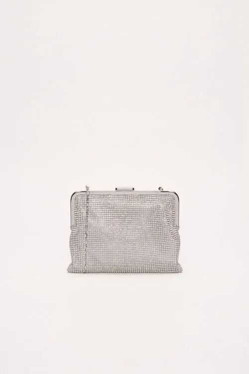 Clutch and Pochette Luisa Spagnoli Women Illustre Illustre NickelGold