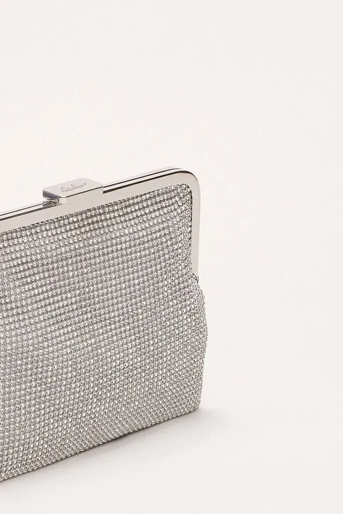 Clutch and Pochette Luisa Spagnoli Women Illustre Illustre NickelGold Clutch and Pochette Luisa Spagnoli Women Illustre Illustre NickelGold