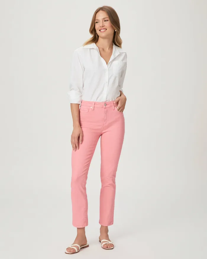 Denim Exclusive Cindy Straight Jean 8211 Vintage Radiant Rose PAIGE Women