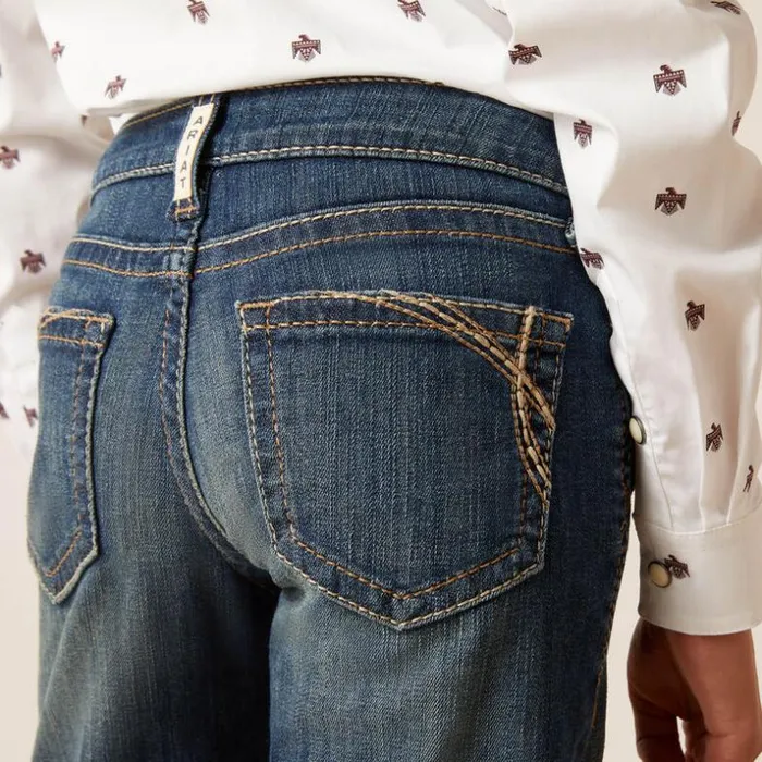 Denim Kids Ariat REAL Naz Trouser Pacific Denim Kids Ariat REAL Naz Trouser Pacific