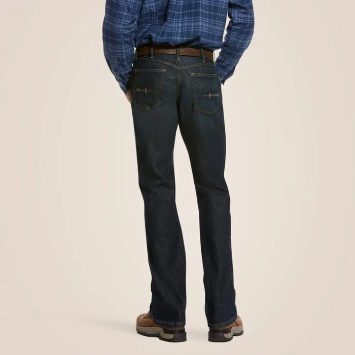 Denim Men Ariat Rebar M4 Relaxed DuraStretch Basic Stackable Straight Leg Jean Blackstone Denim Men Ariat Rebar M4 Relaxed DuraStretch Basic Stackable Straight Leg Jean Blackstone