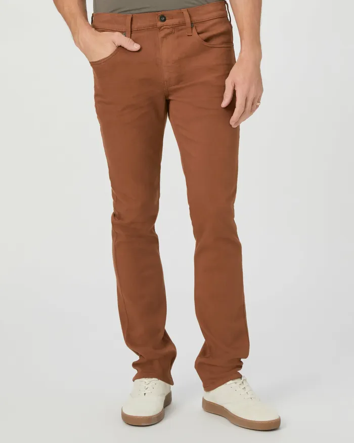 Denim PAIGE Men Transcend Federal Slim Straight Jean 8211 Italian Coffee Denim PAIGE Men Transcend Federal Slim Straight Jean 8211 Italian Coffee