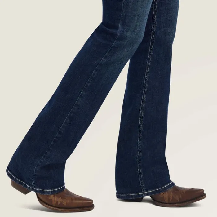 Denim Women Ariat REAL High Rise Dorothy Boot Cut Jean Pacific Wash Denim Women Ariat REAL High Rise Dorothy Boot Cut Jean Pacific Wash