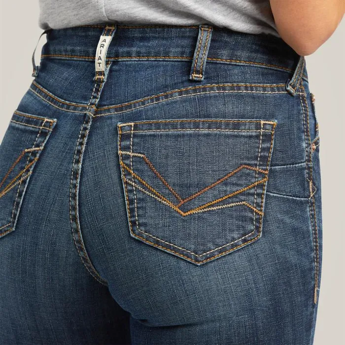 Denim Women Ariat REAL High Rise Fernanda Boot Cut Jean Arkansas Denim Women Ariat REAL High Rise Fernanda Boot Cut Jean Arkansas
