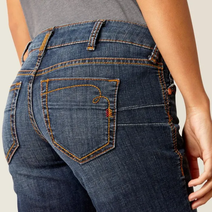 Denim Women Ariat REAL Low Rise Charly Straight Jean Florida Denim Women Ariat REAL Low Rise Charly Straight Jean Florida