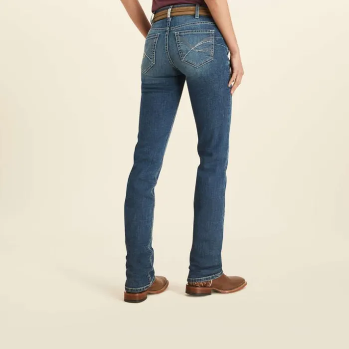 Denim Women Ariat REAL Mid Rise Michela Straight Jean Torrance Denim Women Ariat REAL Mid Rise Michela Straight Jean Torrance