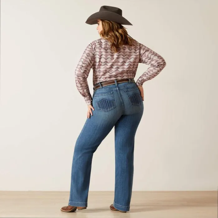 Denim Women Ariat REAL Perfect Rise Bethany Trouser Jean Albuquerque Denim Women Ariat REAL Perfect Rise Bethany Trouser Jean Albuquerque