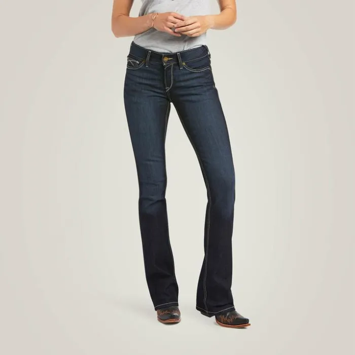 Denim Women Ariat REAL Perfect Rise Contessa Boot Cut Jean Nashville