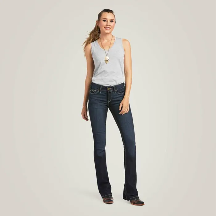 Denim Women Ariat REAL Perfect Rise Contessa Boot Cut Jean Nashville Denim Women Ariat REAL Perfect Rise Contessa Boot Cut Jean Nashville