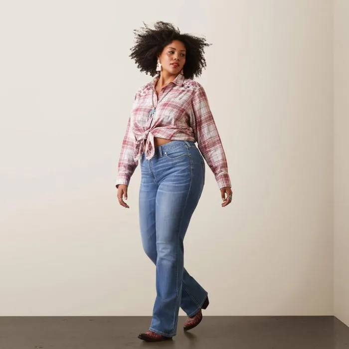 Denim Women Ariat REAL Perfect Rise Jayla Boot Cut Jean Tennessee Denim Women Ariat REAL Perfect Rise Jayla Boot Cut Jean Tennessee