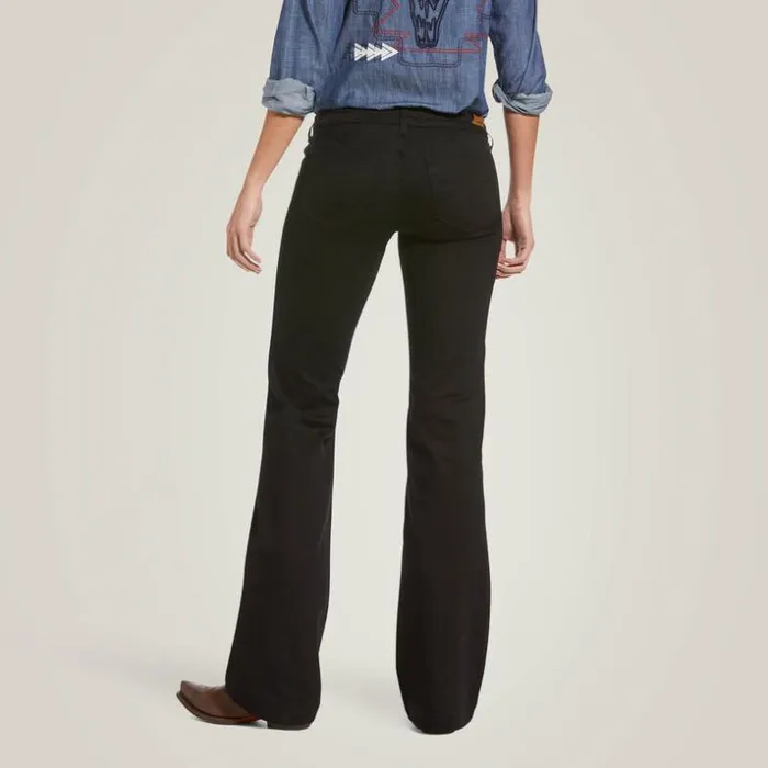 Denim Women Ariat Trouser Mid Rise Forever Wide Leg Pant Rinse Denim Women Ariat Trouser Mid Rise Forever Wide Leg Pant Rinse