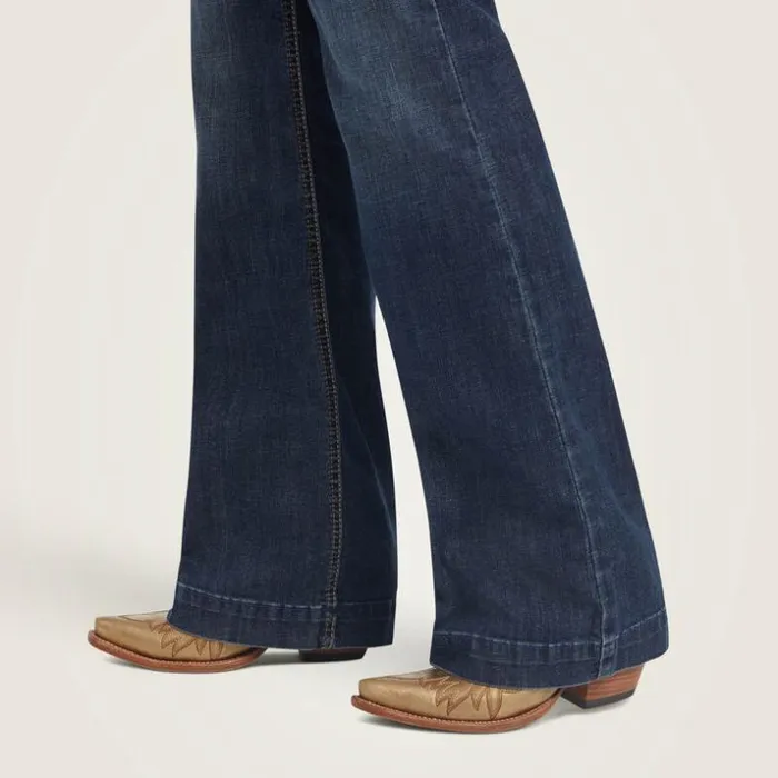 Denim Women Ariat Trouser Perfect Rise Maggie Wide Leg Jean Pasadena Denim Women Ariat Trouser Perfect Rise Maggie Wide Leg Jean Pasadena