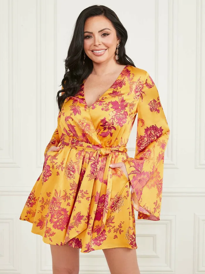 Dresses and Jumpsuits Women Emaya Romper Eden Print GUESS