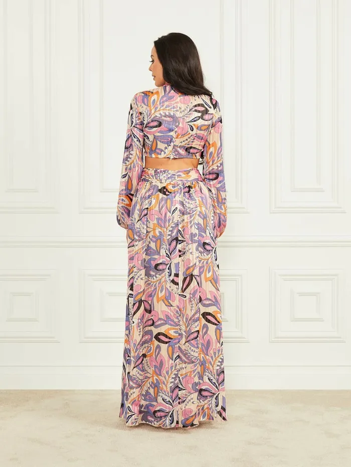 Dresses and Jumpsuits Women GUESS Luise Crused Paisley Dress Crused Paisley Dresses and Jumpsuits Women GUESS Luise Crused Paisley Dress Crused Paisley