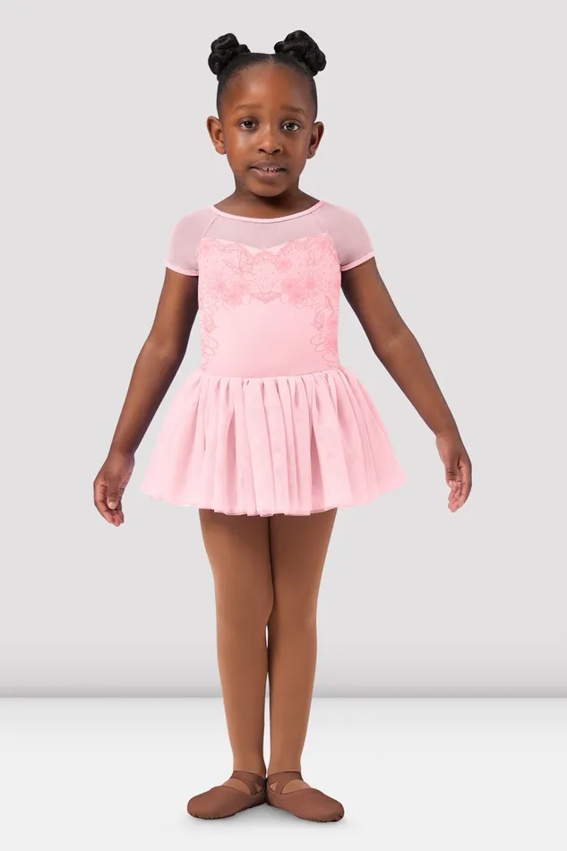 Dresses Bloch Children Girls Mabel Cap Sleeve Tutu Dress Candy Pink