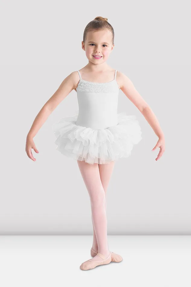 Dresses Children Bloch Girls Desdemona Tutu Leotard White