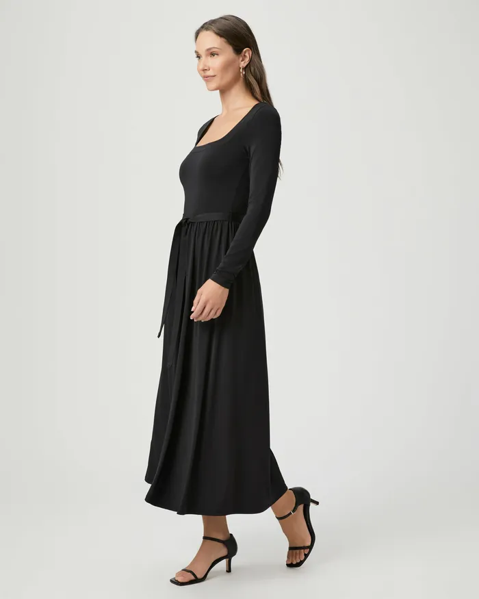Dresses PAIGE Women Nieve Dress 8211 Black Dresses PAIGE Women Nieve Dress 8211 Black