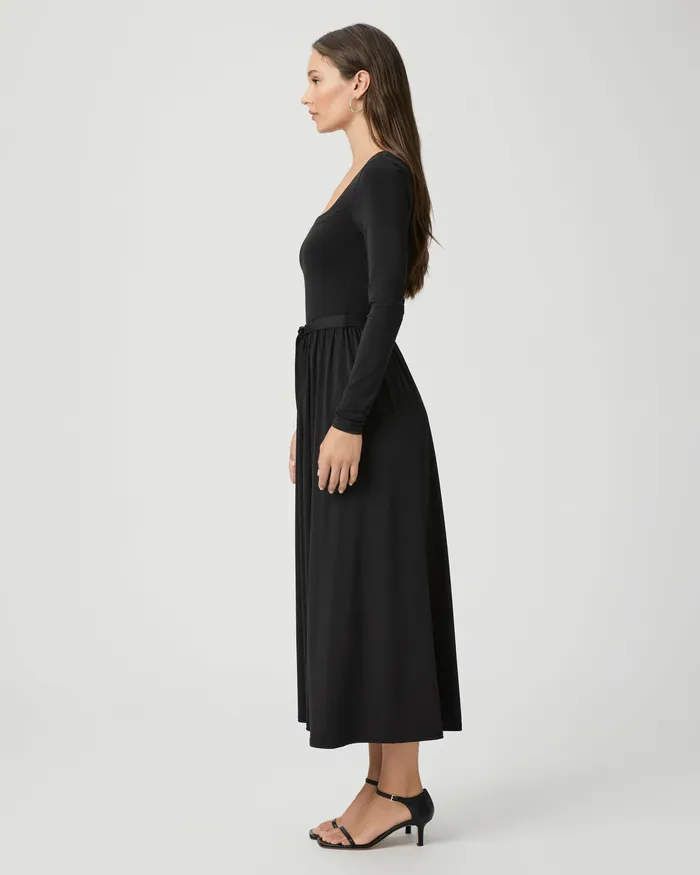 Dresses PAIGE Women Nieve Dress 8211 Black Dresses PAIGE Women Nieve Dress 8211 Black