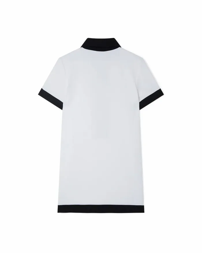 Dresses Women Casablanca Paris Black and White Wave Polo Dress