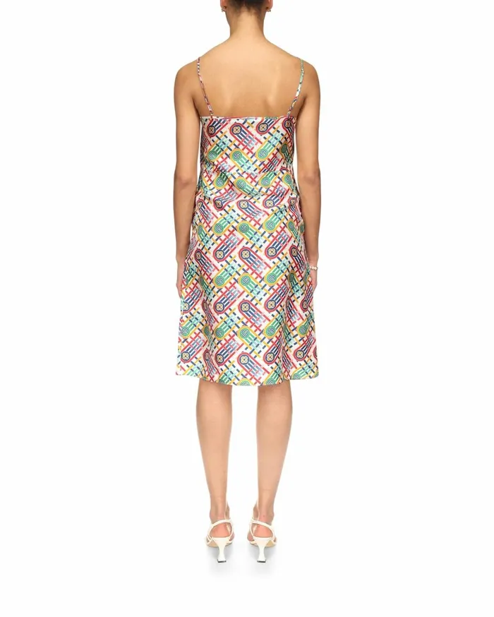 Dresses Women Casablanca Paris Silk Slip Dress Dresses Women Casablanca Paris Silk Slip Dress
